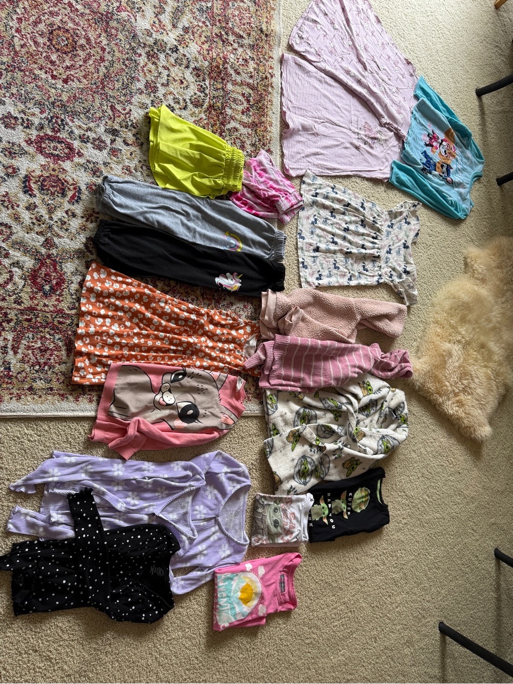 Girls Clothing Bundle 5/6 7/8 Zara H&M Disney 20+ Pc